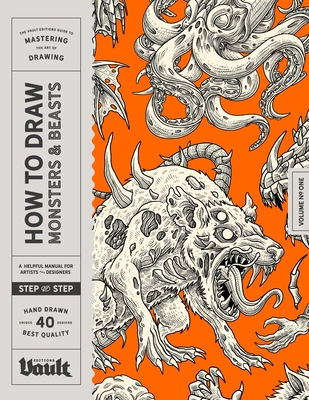 Coperta cărții 'How to Draw Monsters & Beasts - Kale James'