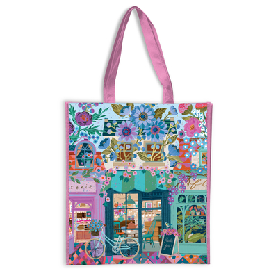 Open for Blossoms Reusable Shopping Bag - Victoria Ball