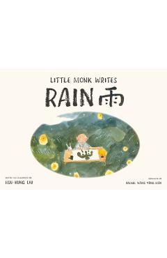 Coperta cărții 'Little Monk Writes Rain - Hsu-kung Liu'