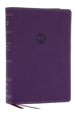 Coperta cărții 'Enduring Word Study Bible: Pastoral Commentary from Every Chapter of the Bible (Nkjv, Purple Leathersoft, Red Letter,'