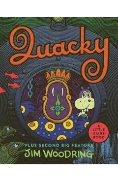 Coperta cărții 'Quacky - Jim Woodring'