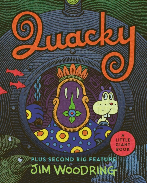 Coperta cărții 'Quacky - Jim Woodring'