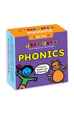 Coperta cărții 'Todd Parr Phonics: Set Two: Blends and Digraphs (12 Books for New Readers) - Todd Parr'