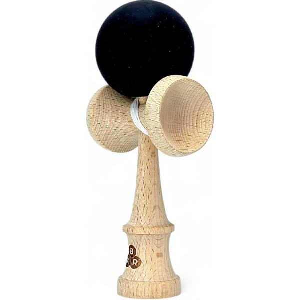 Kendama KBR Solid Rubber. Negru