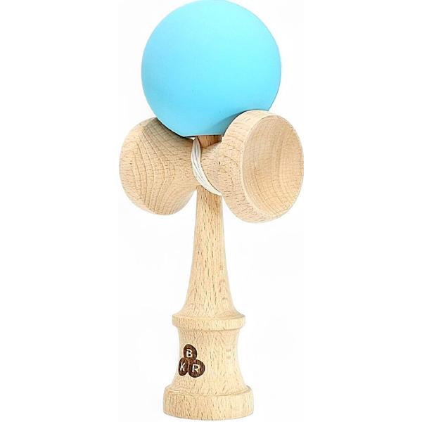 Kendama KBR Solid Rubber. Albastru deschis