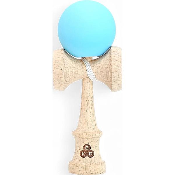 Kendama KBR Solid Rubber. Albastru deschis
