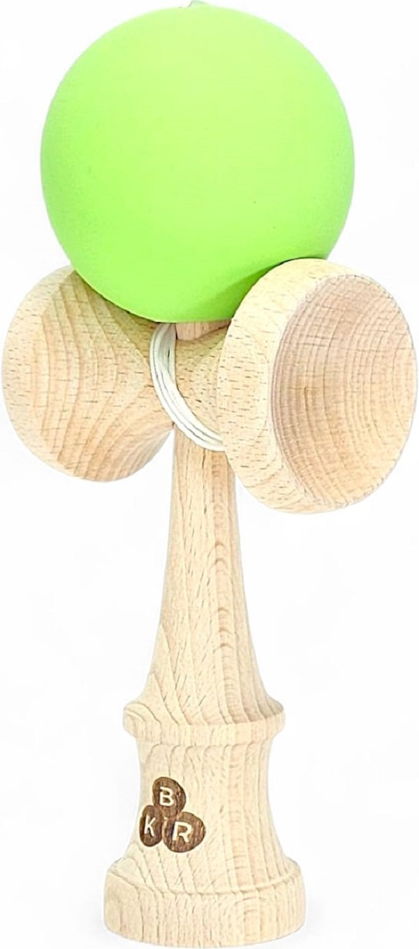 Kendama KBR Solid Rubber. Verde