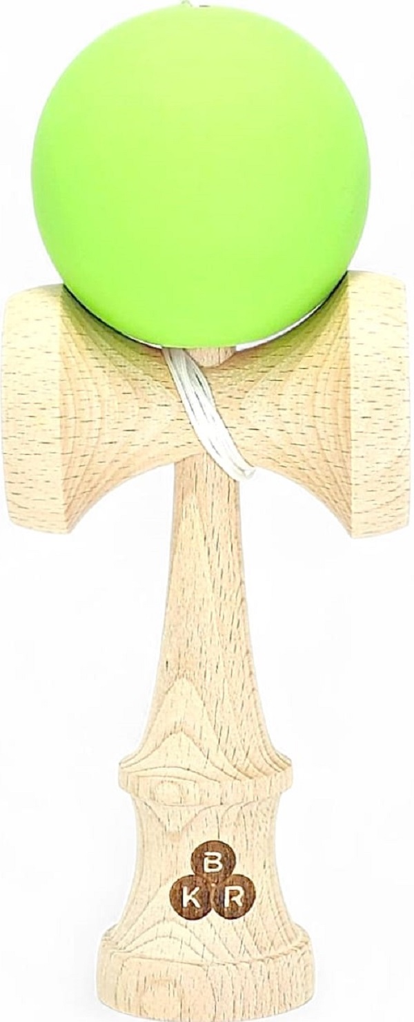 Kendama KBR Solid Rubber. Verde