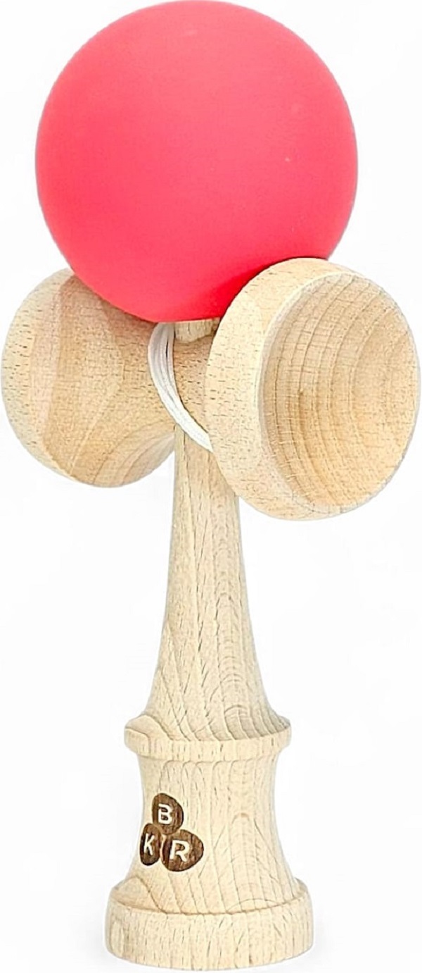 Kendama KBR Solid Rubber. Rosu