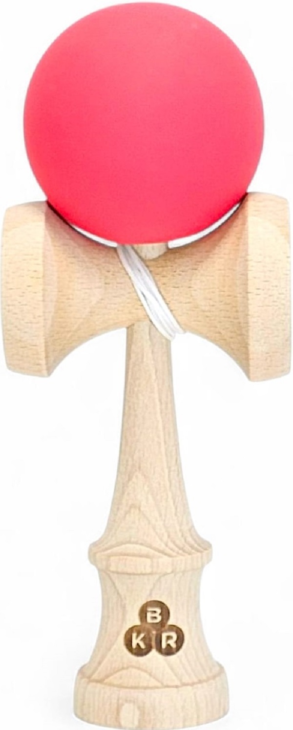 Kendama KBR Solid Rubber. Rosu