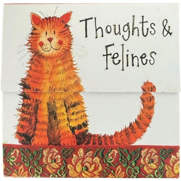 Carnet magnetic: Thoughts and Felines