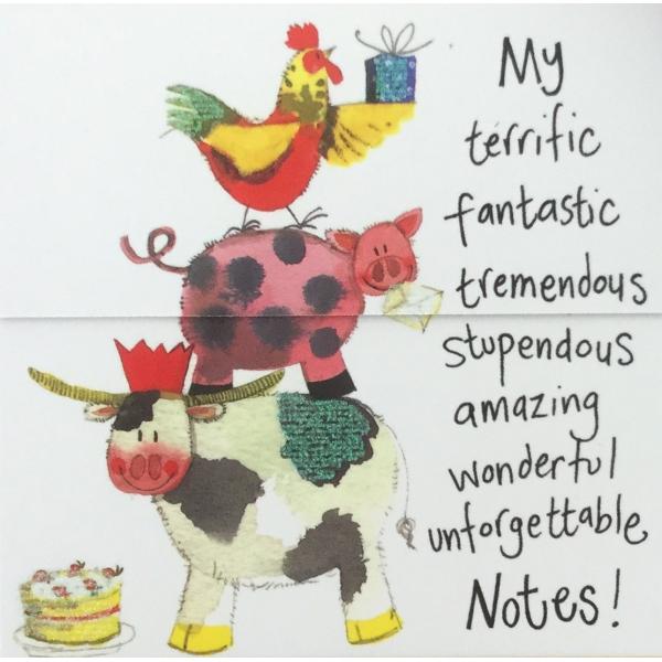  Carnet magnetic: Acrobatii de la ferma