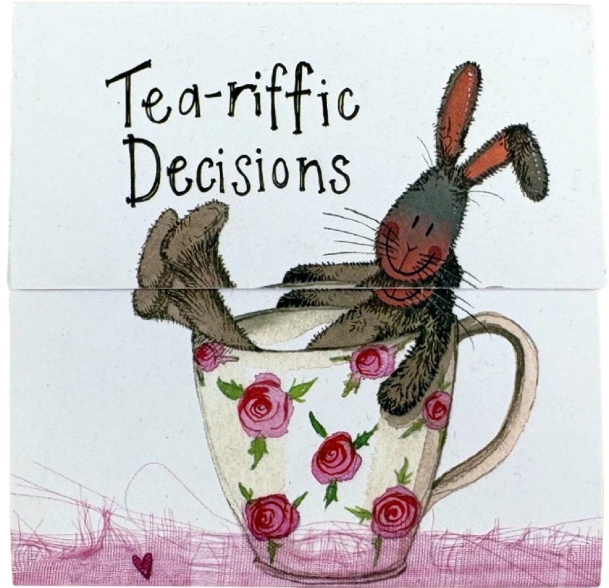 Carnet magnetic: Tea-riffic Decisions