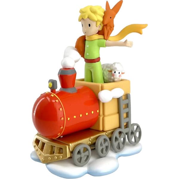 Figurina Micul Print si prietenii sai pe tren