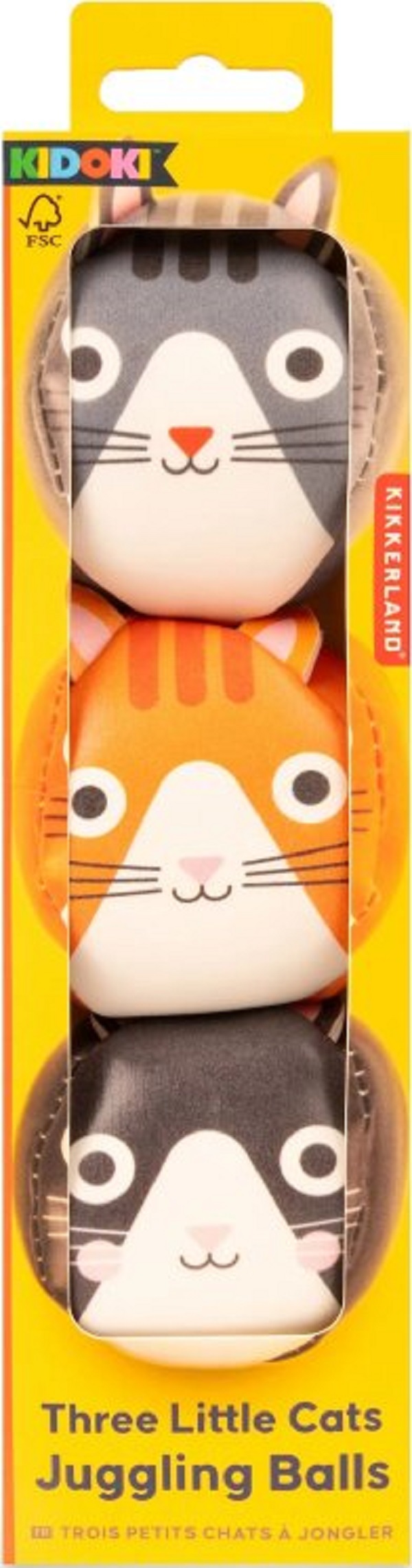 Set 3 mingi antistres: Pisici