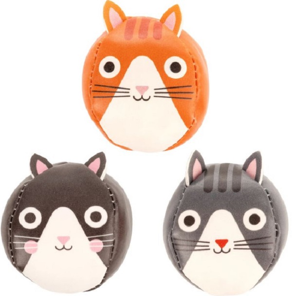 Set 3 mingi antistres: Pisici