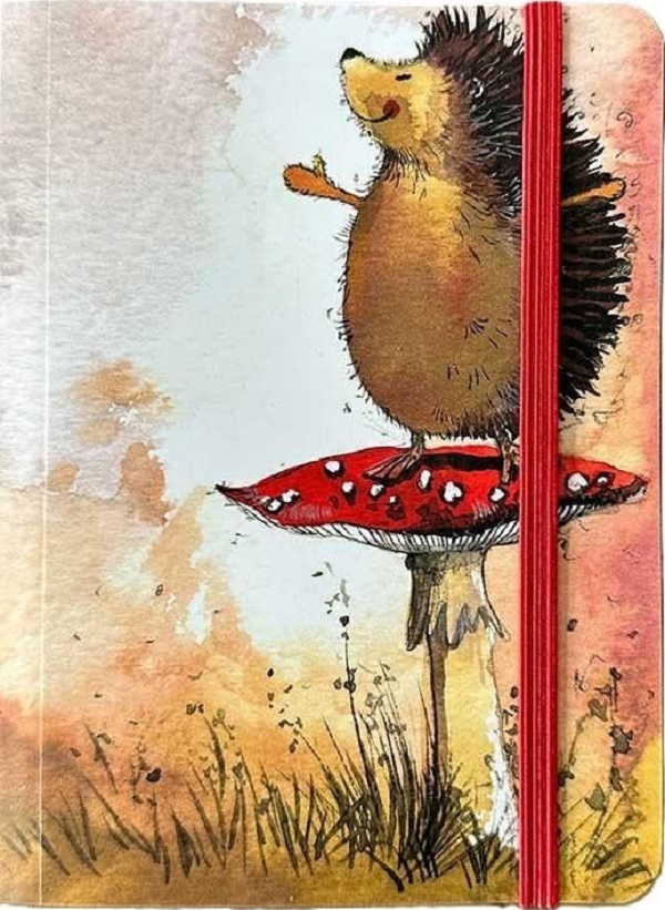 Carnet Hedgehog and Toadstool