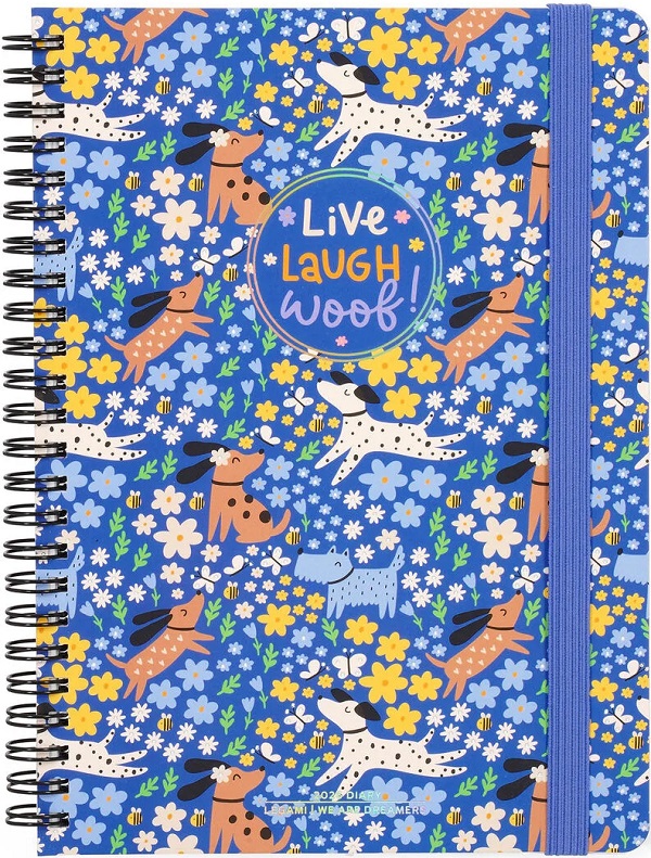 Agenda cu spirala 2026. Live lough woof