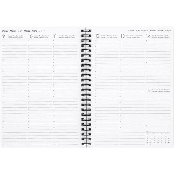 Agenda cu spirala 2026. Live lough woof