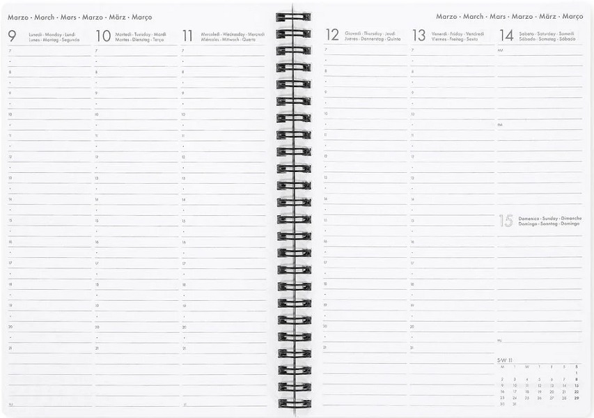 Agenda cu spirala 2026. Live lough woof