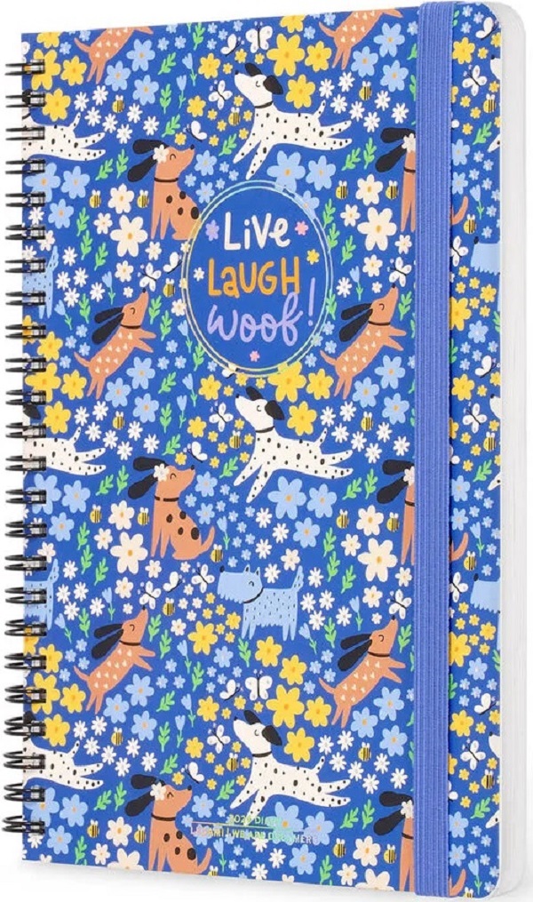 Agenda cu spirala 2026. Live lough woof