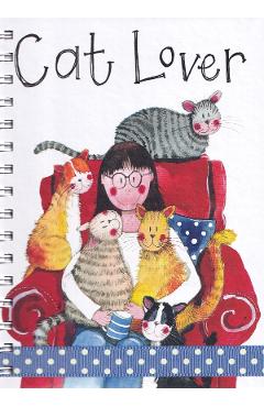 Imaginea produsului 'Jurnal cu spirală. Cat Lover'