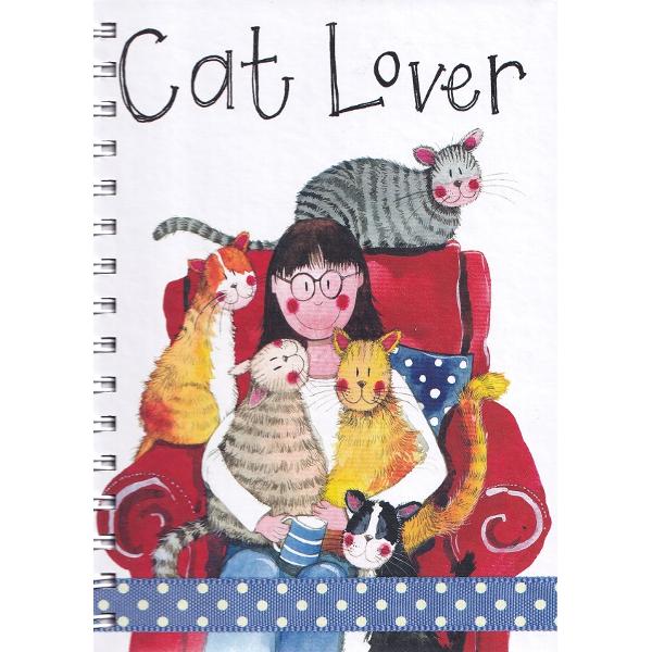 Jurnal cu spirala. Cat Lover
