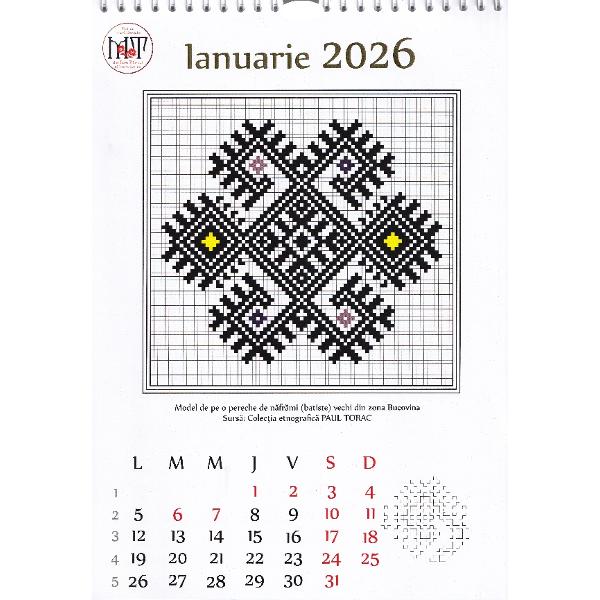Calendar 2026: Motive traditionale