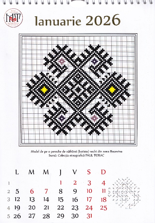 Calendar 2026: Motive traditionale
