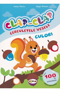 Poza produsului Clap-Clap. Cerculetele vesele. Culori - Inesa Tautu, Olga Timcov