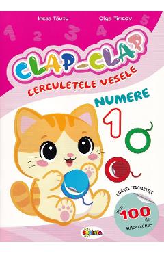 Poza produsului Clap-Clap. Cerculetele vesele. Numere - Inesa Tautu, Olga Timcov
