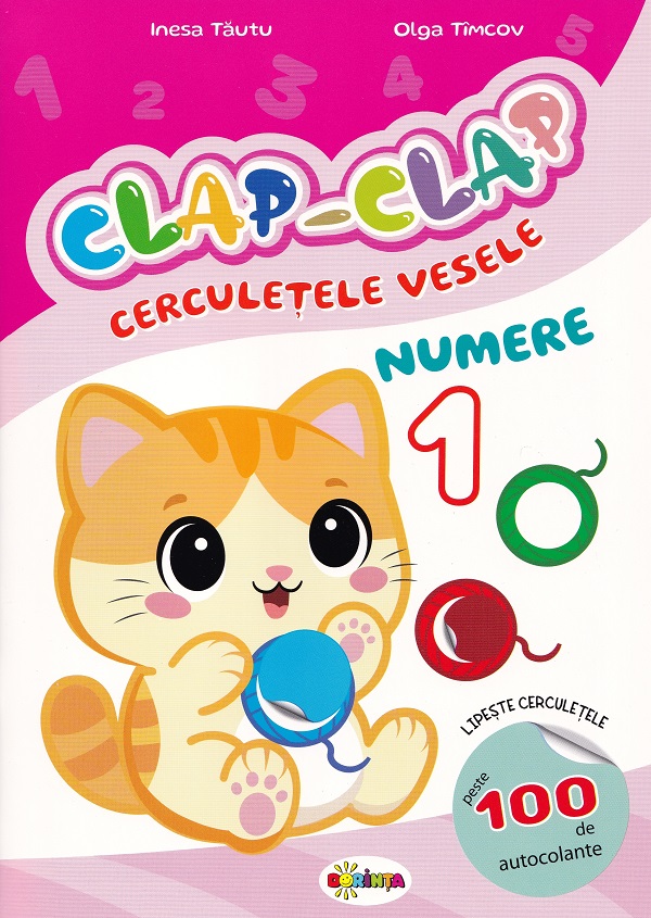 Clap-Clap. Cerculetele vesele. Numere - Inesa Tautu, Olga Timcov