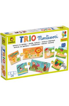 Imaginea produsului 'Joc educativ: Trio Montessori. Familii de animale'