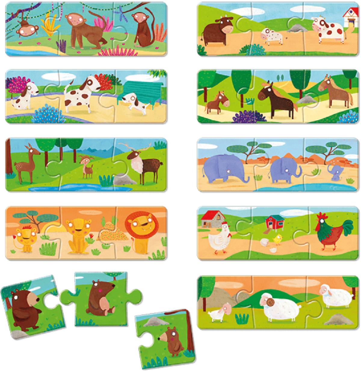 Joc educativ: Trio Montessori. Familii de animale