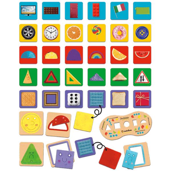 Puzzle Montessori: Forme si culori