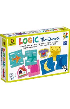 Imaginea produsului 'Joc de logică Montessori. Umbre'