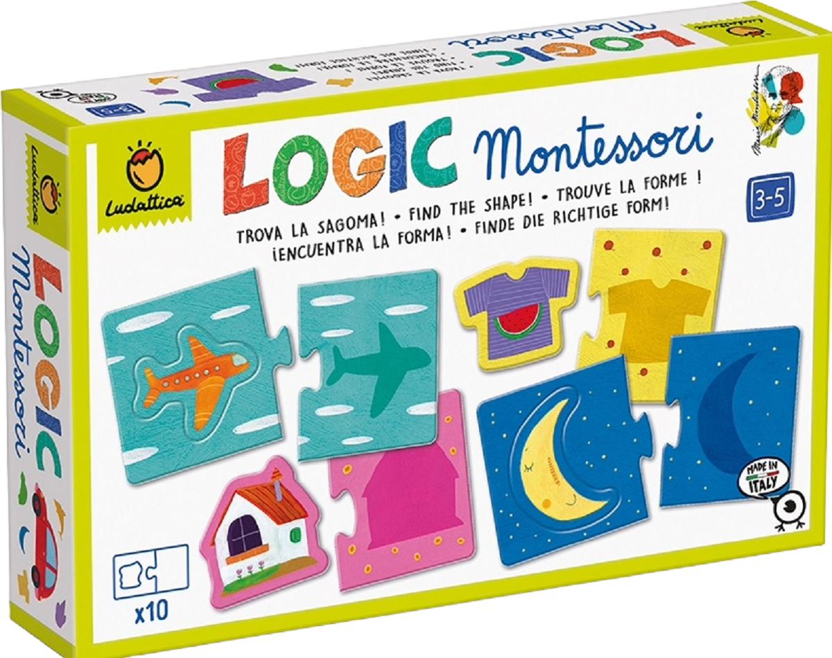 Joc de logica Montessori. Umbre