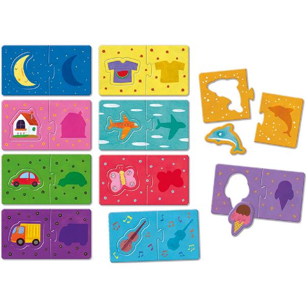 Joc de logica Montessori. Umbre