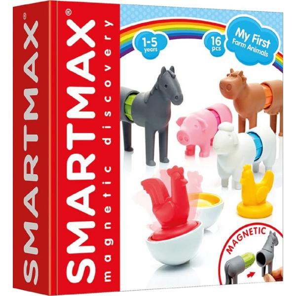 Joc magnetic Smartmax: My First Farm Animals