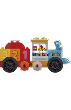 Coperta cărții 'LEGO DUPLO Number Train -'
