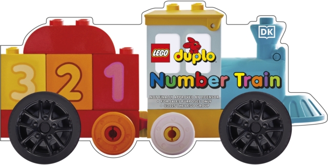 Coperta cărții 'LEGO DUPLO Number Train -'