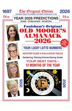 Coperta cărții 'Old Moore's Almanack 2026 - Francis Moore'