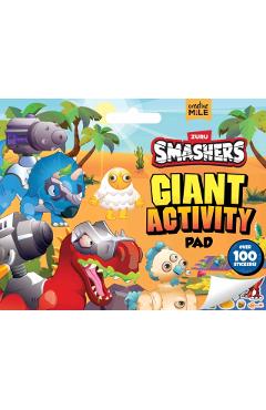 Coperta cărții 'Smashers Giant Activity Pad - Creative Mile'
