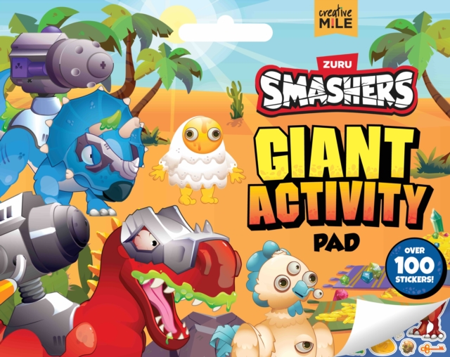 Coperta cărții 'Smashers Giant Activity Pad - Creative Mile'
