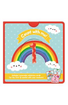 Coperta cărții 'Baby Milestones: Count with Me -'