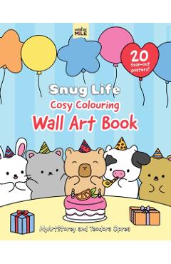 Coperta cărții 'Snug Life: Cosy Wall Art Book -'
