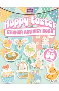 Coperta cărții 'Hoppy Easter Sticker Activity Book -'