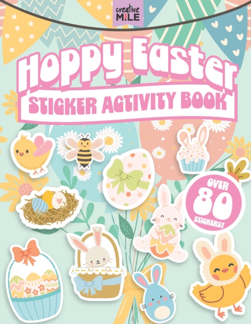 Coperta cărții 'Hoppy Easter Sticker Activity Book -'