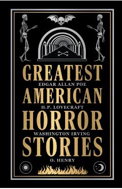 Coperta cărții 'Greatest American Horror Stories (Deluxe Hardbound Edition) -'