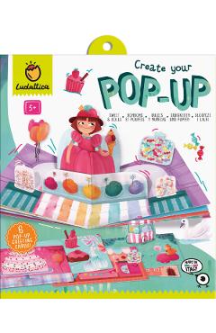Poza produsului Joc creativ: Dulciuri. Creeaza prima carte Pop-Up